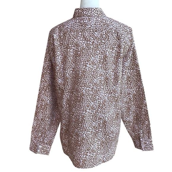 Lands End No Iron Supima Button Down Long Sleeve Shirt Size 16 NEW - Picture 4 of 9